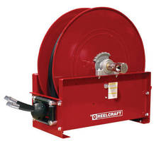 Reelcraft Introduces New Twin Hydraulic Mobile Base Hose Reel